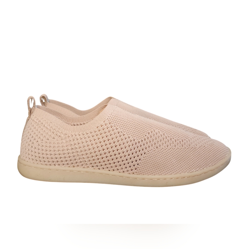 Born Antero Blush Knit Fabric Weave Slip-on Loafer Sneaker Women’s Size 8 M